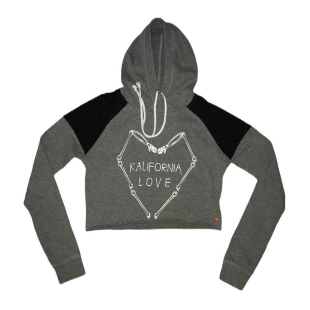 Kendall and Kylie Cropped Hoodie Size XS